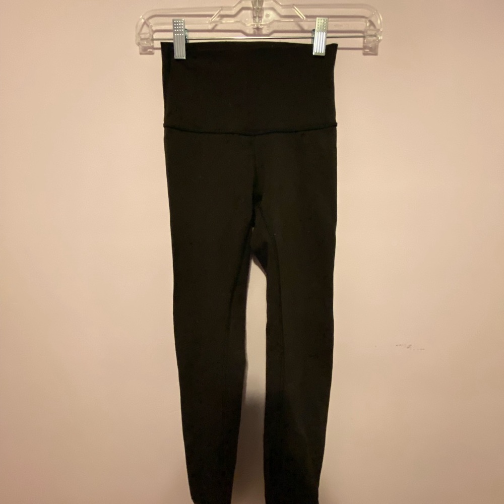 Like New Black Lululemon Legging Size 2